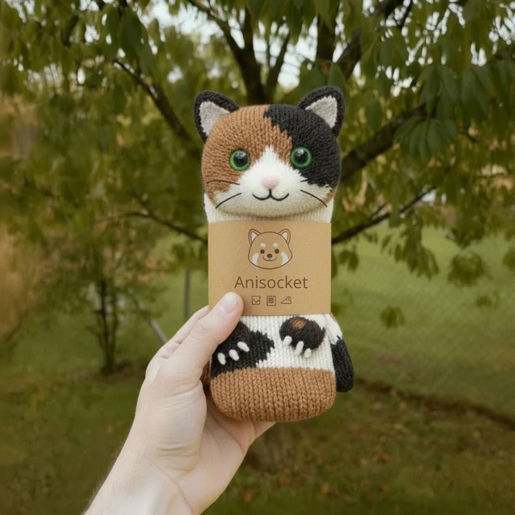 Chaussettes Animaux 3D Tricotées