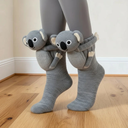 Chaussettes Animaux 3D Tricotées